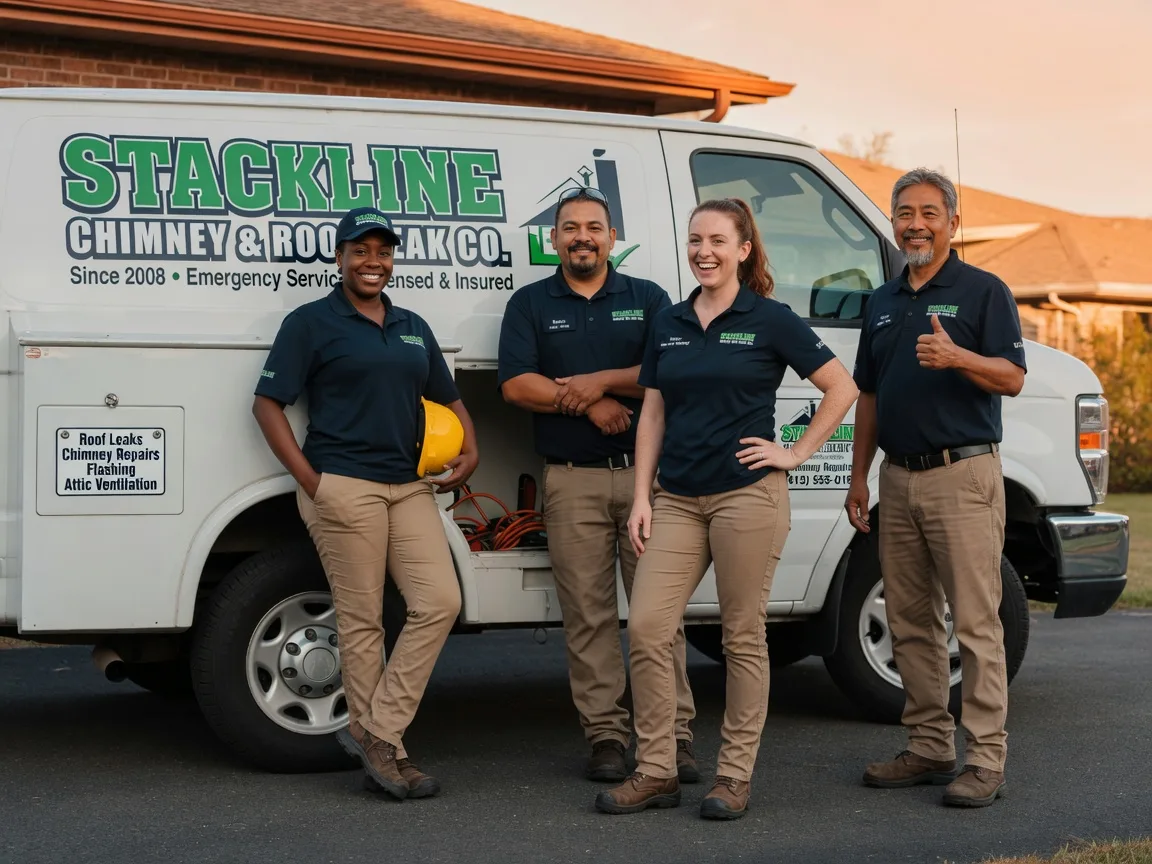 Chimney flashing repair company in Covington, PA